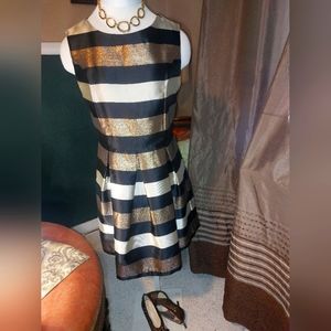 Charming Charlie Metalic Party Dress